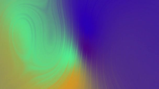 Liquid Gradient Wave Smooth Noise Turbulent Smoother Blue Liquid Pattern — Video Stock