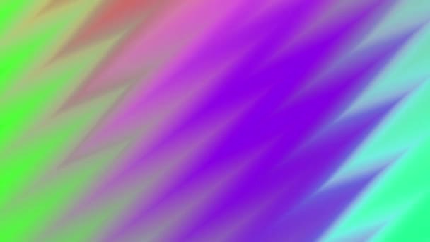 液体梯度波三角形梯度紫色液体模式 — 图库视频影像