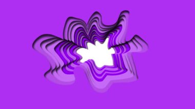 Mor Renkli Kağıt Kesimi Arkaplanı