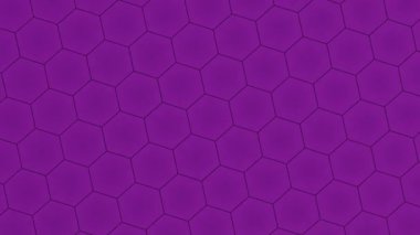 Çokgen Mor Renkli Gradyan Arkaplanı