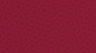 Çokgen Kırmızı Renkli Gradyan Arkaplanı