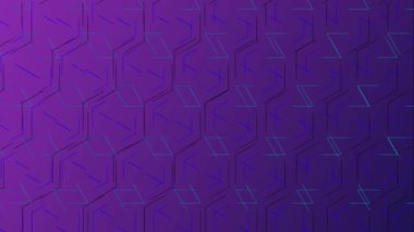 Mor Dikdörtgenin Karmaşık Desenli Arkaplan Rengi