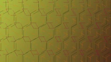 Sarı Dikdörtgenin Karmaşık Desenli Arkaplan Rengi