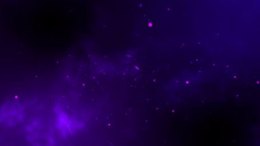 Altın parçacıkları Animasyon Kusursuz Mor Hareket Noktaları