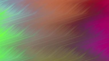 Gradyan Dalgaları Turuncu Ekranda Hareket Ediyor