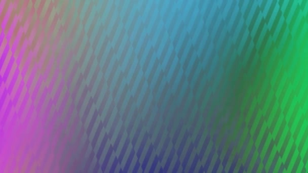 Simple Wave Gradient Green Moving Screen — Stockvideo