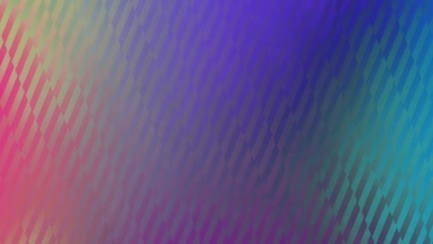 Simple Wave Gradient Blue Moving Screen — Stockvideo