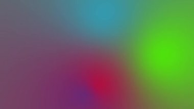 Gradyan Arkaplan Ekranda Hareket Ediyor 