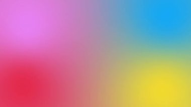 Gradyan Arkaplan Ekranda Hareket Ediyor 