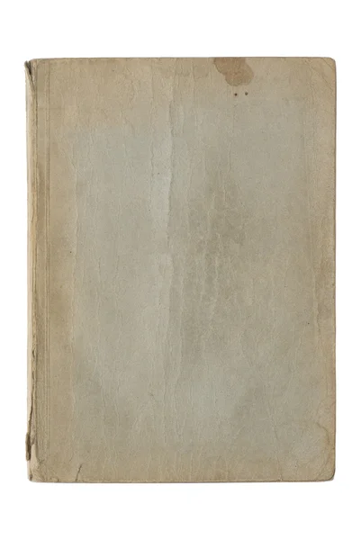 Cubierta de libro viejo aislado en blanco — Foto de Stock