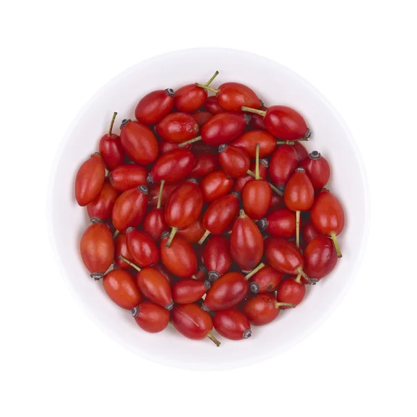 Rosehips in bowl — Stock Photo, Image