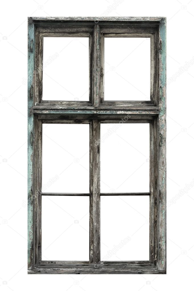 Window isolated on white