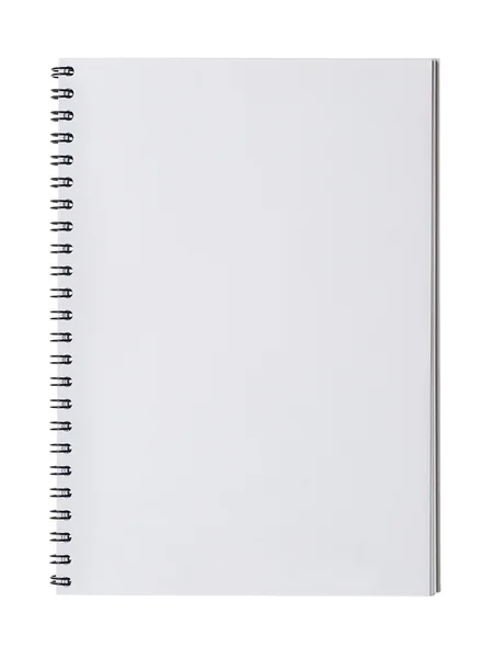 Blank Spiral Notebook Isolated On White Background Stock Photo By C Aopsan Blank Spiral Notebook Isolated On White Background Stock Photo By C Aopsan
