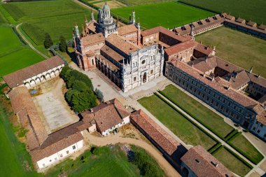 Certosa di Pavia Gra Car (Gratiarum Carthusia, Santa Maria delle Grazie Manastırı, XIV.