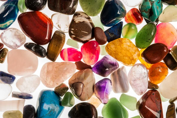 Semi Precious Gem Stones — Stock Photo, Image