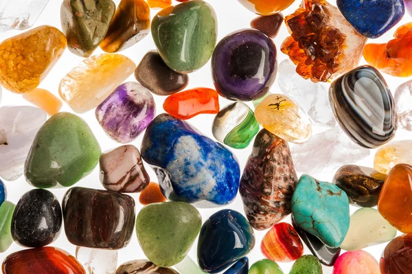 Semi Precious Gem Stones — Stock Photo, Image