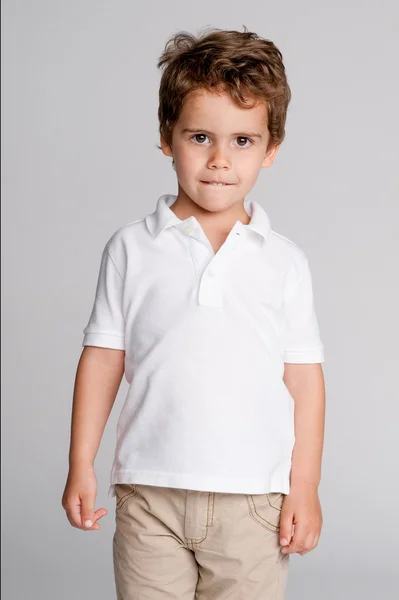 Retrato de niño pequeño estudio — Foto de Stock