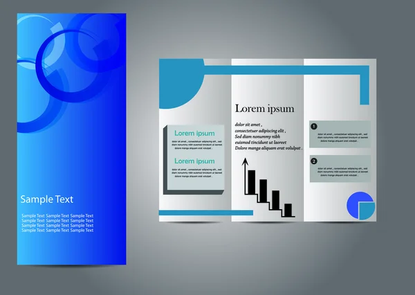 Brochure d'entreprise — Image vectorielle