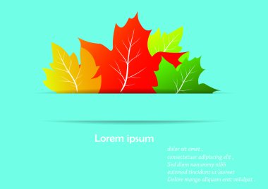 mutlu sonbahar yaprakları