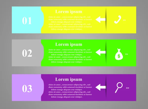 Tags de negócios —  Vetores de Stock