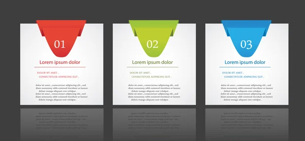 Option couleur Flyers — Image vectorielle