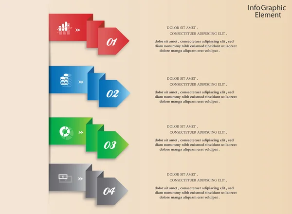 Info Élément graphique — Image vectorielle