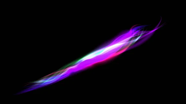 Beautiful Abstract Cosmic Light Rays Background Cosmic Magic Neon Mystical — Fotografia de Stock