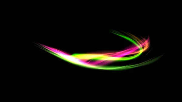 Beautiful Abstract Cosmic Light Rays Background Cosmic Magic Neon Mystical — Stock Fotó