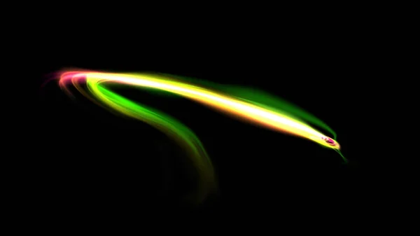 Beautiful Abstract Cosmic Light Rays Background Cosmic Magic Neon Mystical — Foto Stock