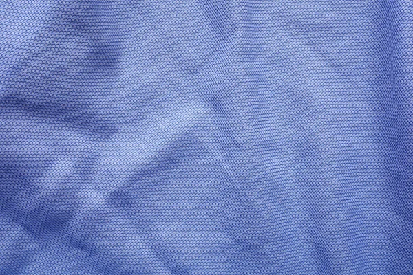 top view blue clothes fabric texture background
