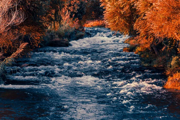 Türkei Schlucht Fluss Und Herbstlandschaften — Stockfoto