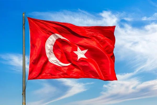 Türkçe bayrak kırmızı ve beyaz renk. bayrak 