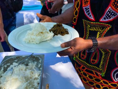 Kamerun yemekleri Fufu, Eru ve Garri