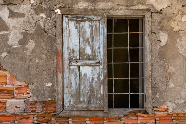 Окно Железные Оконные Решетки Старого Дома Турции — стоковое фото
