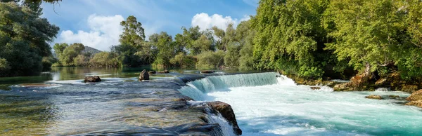 Manavgat Vízesés Antalya Törökország — Stock Fotó