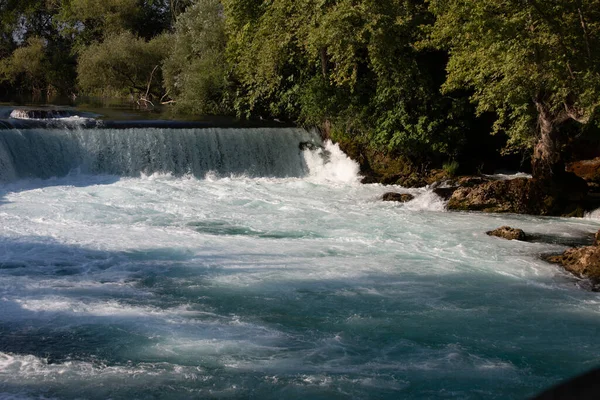 Manavgat Vízesés Antalya Törökország — Stock Fotó