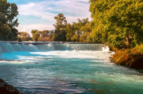 Manavgat Waterfall Antalya Turkey — Stock Photo, Image