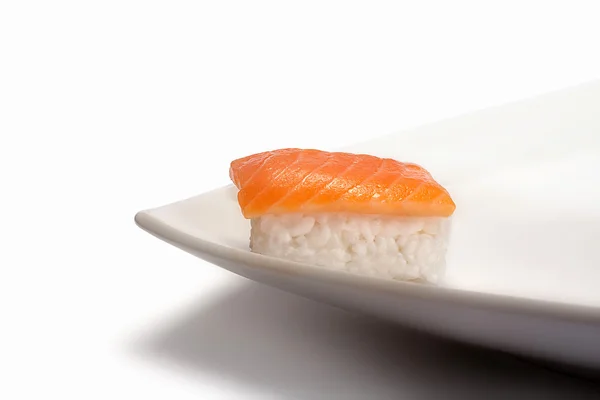 Só Sushi Nigiri. Comida típica japonesa — Fotografia de Stock