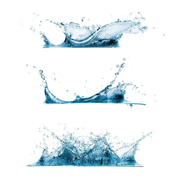 Set of Water Splashes — Stock Photo, Image