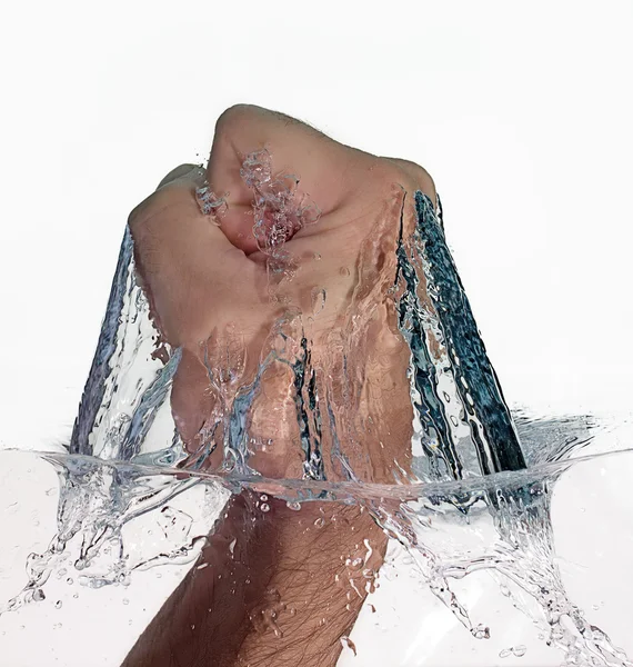 Cios. uderzenie wody — Zdjęcie stockowe