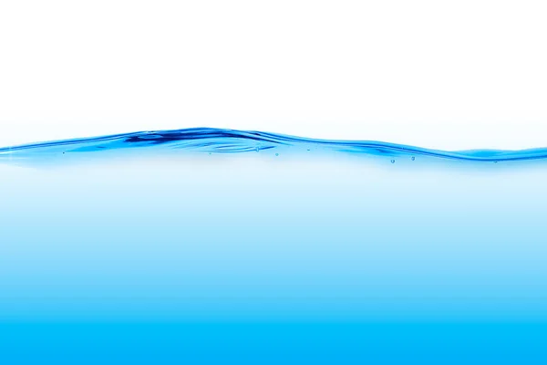 Čerstvá voda. modrá čára ponoru — Stock fotografie