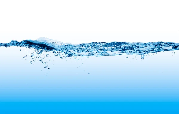 Fresh Water. Blue Waterline — Stockfoto