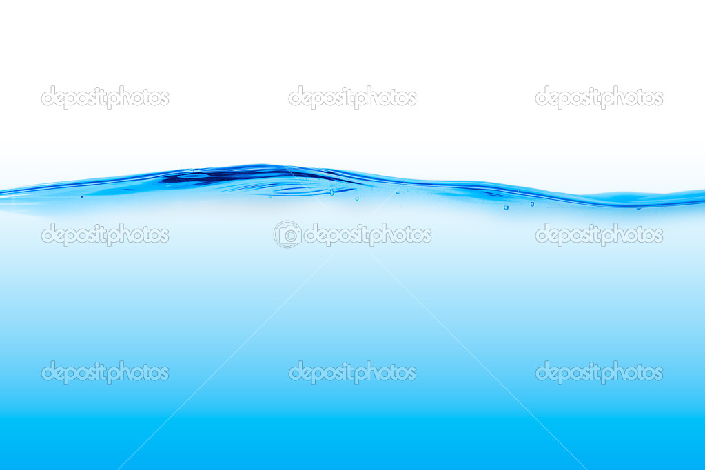 Fresh Water. Blue Waterline — Stock Photo © casther #29289411