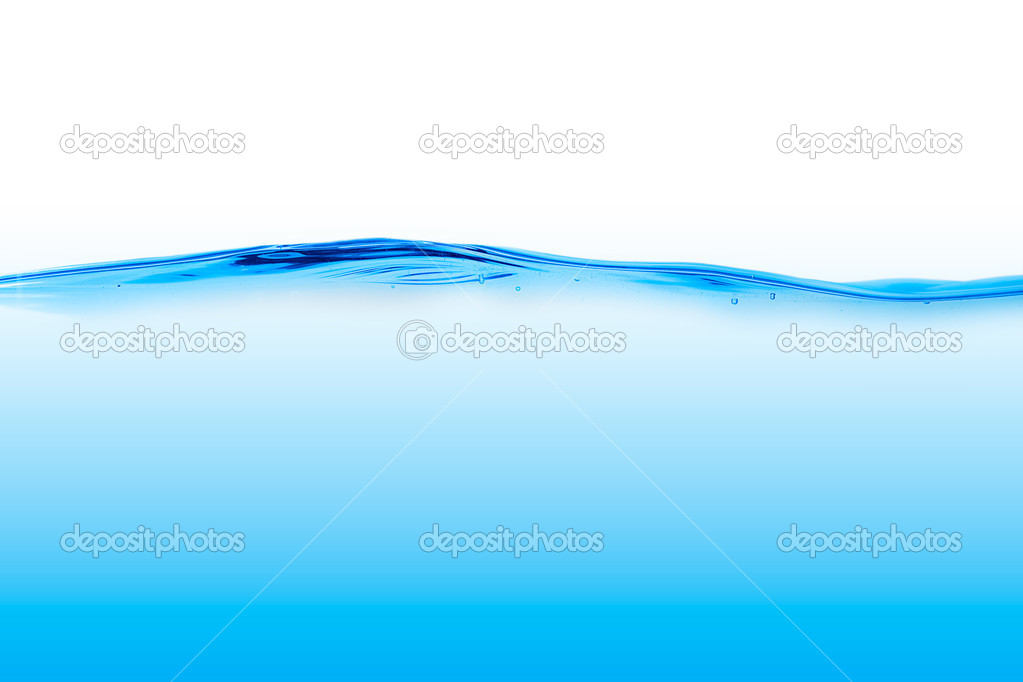 Fresh Water. Blue Waterline