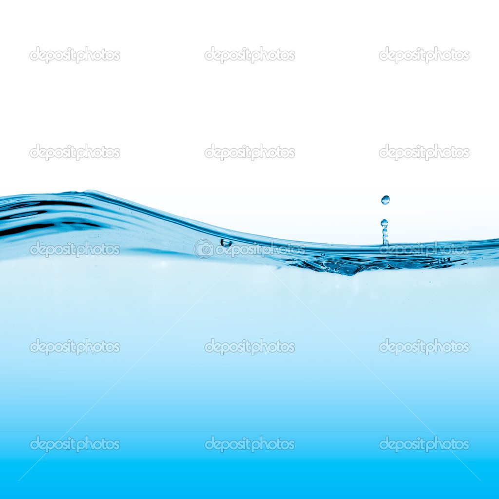 Healthy Fresh Water. Drops of Water