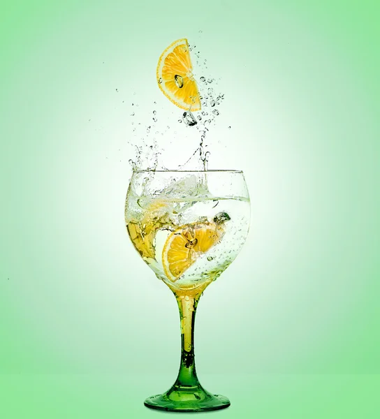 Gin Tonic Ordförande — Stockfoto