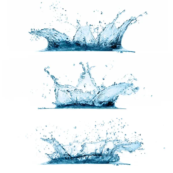 Set of Water Splashes — Stock Photo, Image