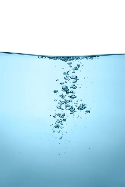Пузырьки. Здоровая и пресная вода — стоковое фото
