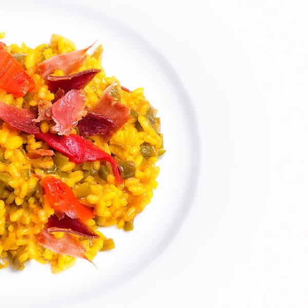 Paella. typisch spanisches Essen — Stockfoto