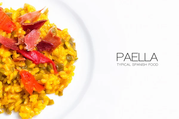 Paella. Comida típica espanhola — Fotografia de Stock